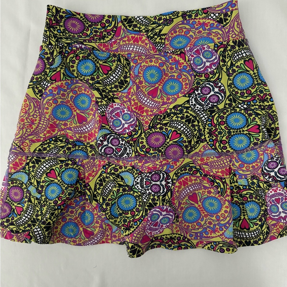 Dona Jo Skirt Skulls  SZ 1 Small